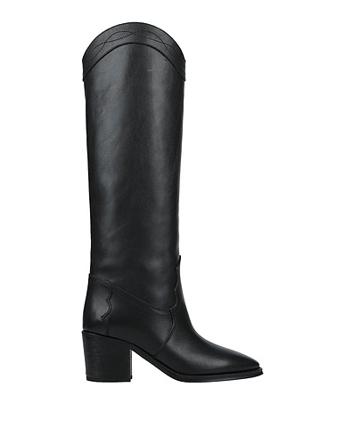 SAINT LAURENT Boots Black Soft Leather