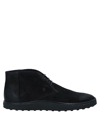 TOD'S Stivaletti Nero Pelle