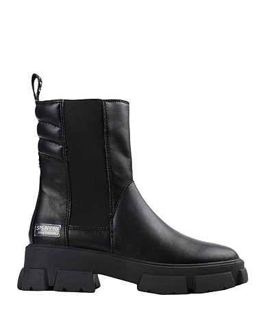 STEVE MADDEN Μποτάκι TRANSAM BOOTIE
 Μαύρο Δέρμα