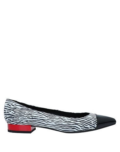 GEOX Ballet flats Black Goat skin