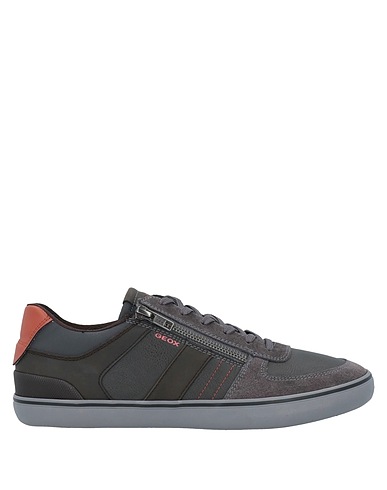 GEOX Sneakers Lead Soft Leather, Textile fibres