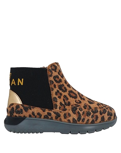 HOGAN Stiefelette Kamel Leder