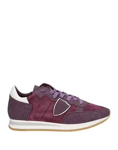 PHILIPPE MODEL Sneakers Plum Leather