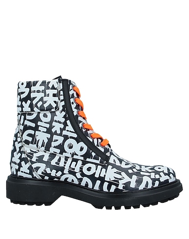 GEOX Ankle boot Black Soft Leather