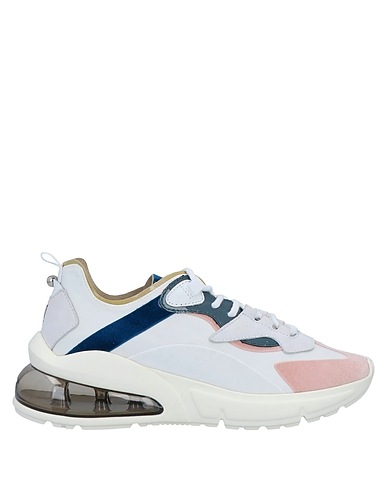 D.A.T.E. Sneakers White Leather, Textile fibers