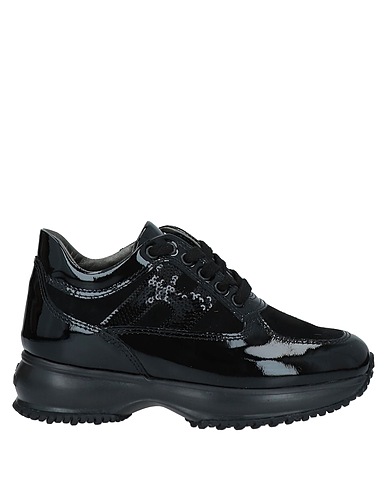 HOGAN Sneakers Schwarz Leder