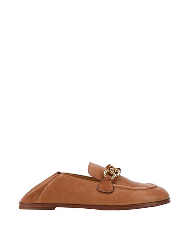 SEE BY CHLOÉ Loafers Brown Goat skin