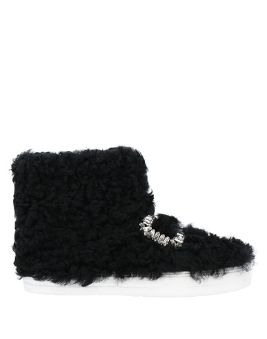ROGER VIVIER Ankle boot Black Shearling