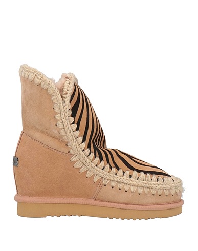 MOU Ankle boot Camel Soft Leather