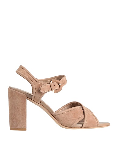 TOD'S Sandals Beige Soft Leather