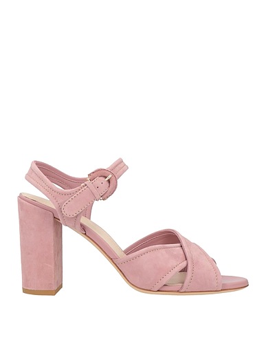 TOD'S Sandals Antique rose Soft Leather