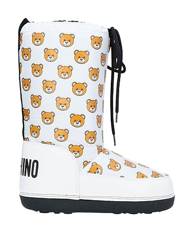 MOSCHINO Scarpe Bianco Fibre tessili