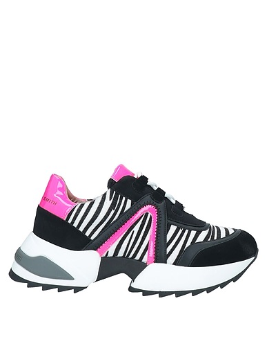 ALEXANDER SMITH Sneakers Black Textile fibers