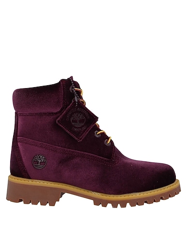 OFF-WHITE™ x TIMBERLAND Ankle boot Garnet Textile fibers