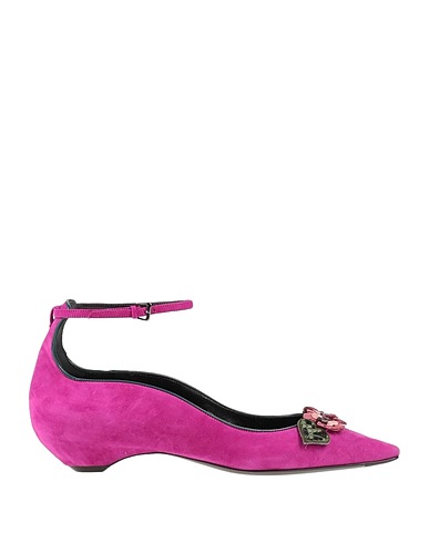 FABRIZIO VITI Ballerinas Malve Leder