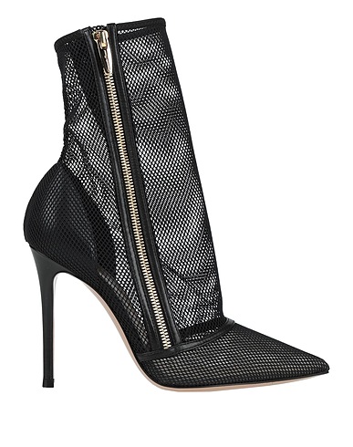 GIANVITO ROSSI Bottine Noir Fibres textiles