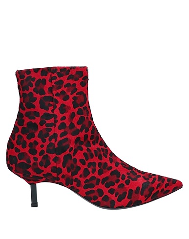 VIC MATIĒ Ankle boot Red Leather