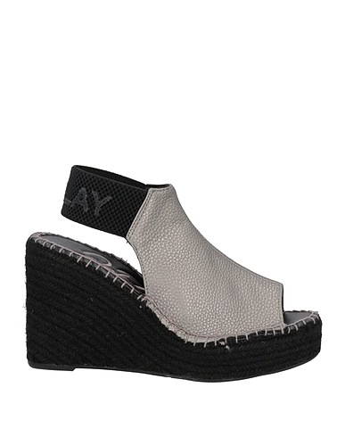 REPLAY Espadrilles Grey Textile fibres