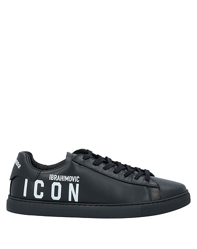DSQUARED2 Sneakers Black Calfskin