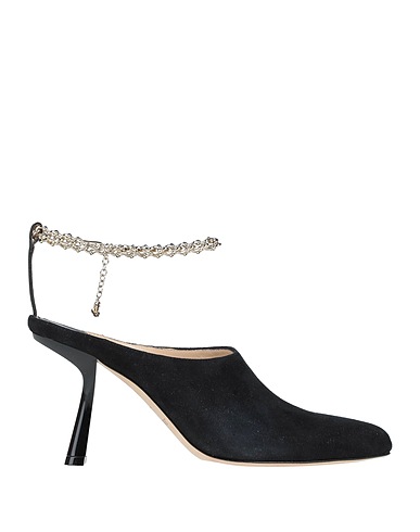 JIMMY CHOO パンプス ブラック 革（なめし加工）