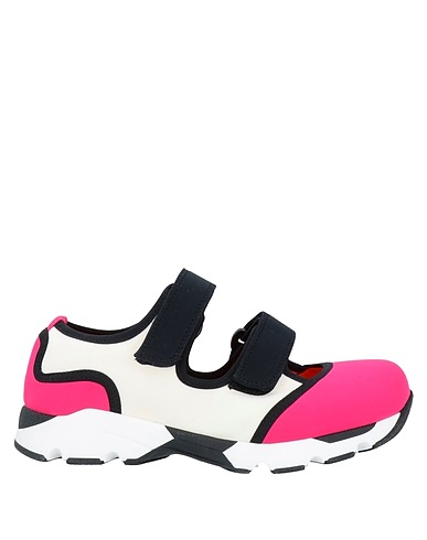 MARNI Sneakers Fuchsia Textile fibers