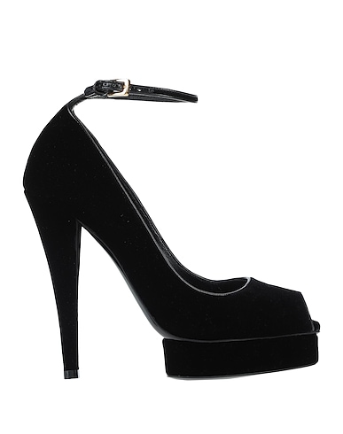 TOM FORD Pump Black Viscose, Leather