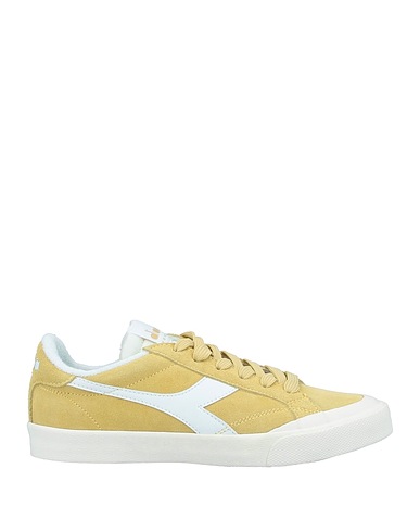 DIADORA Sneakers Giallo pastello Pelle, Fibre tessili