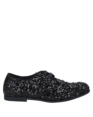 DOLCE&GABBANA Formal shoes Black Textile fibres