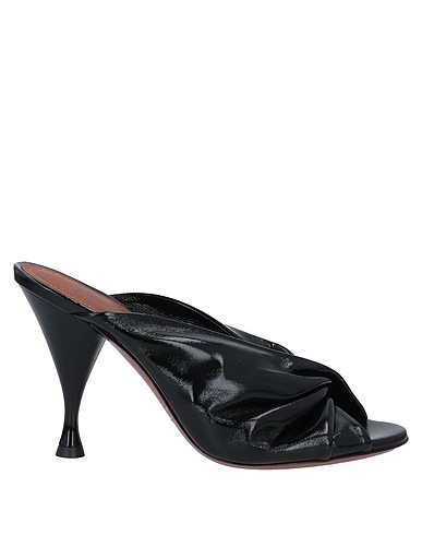 L' AUTRE CHOSE Sandals Black Leather