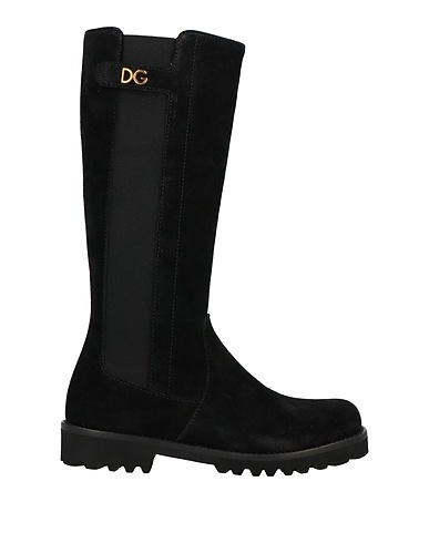 DOLCE&GABBANA Boots Black Soft Leather