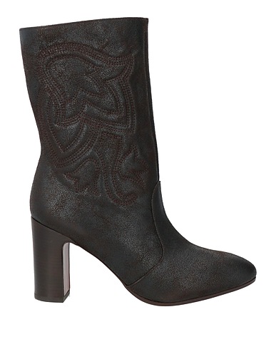 CHIE MIHARA Ankle boot Dark brown Leather