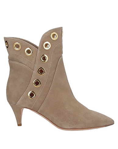 ALBERTA FERRETTI Ankle boot Beige Soft Leather