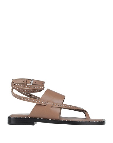 ASH Flip flops Khaki Leather