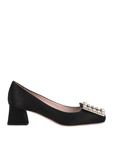ROGER VIVIER Court Black Textile fibres