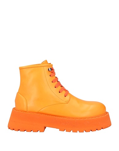 MARSÈLL Ankle boot Orange Calfskin