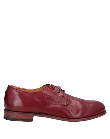 PANTANETTI Laced shoes Burgundy Soft Leather