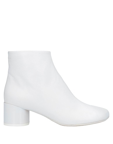 MM6 MAISON MARGIELA Ankle boot White Soft Leather