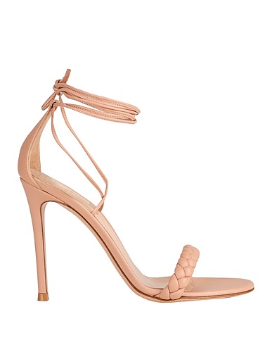 GIANVITO ROSSI Sandalen Hellrosa Leder
