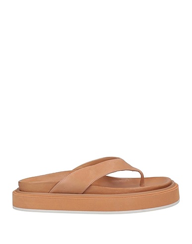 HAZY Flip flops Light brown Leather