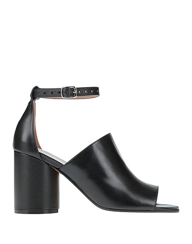 MAISON MARGIELA Sandals Black Leather