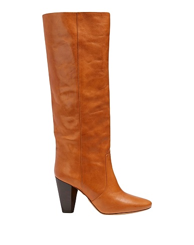 ISABEL MARANT Boots Tan 100% Calfskin