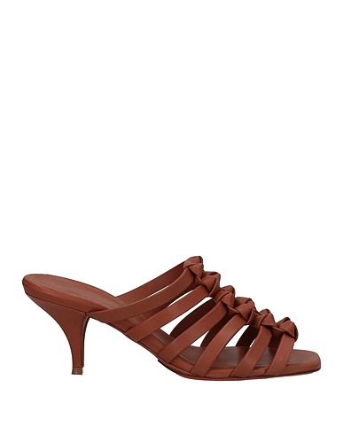 SANTONI サンダル タン 革（なめし加工）