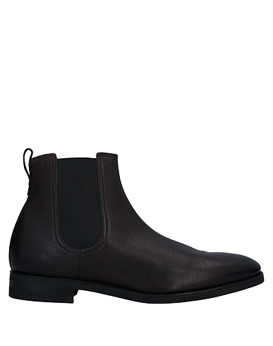 BALLY Stivaletti Prugna Pelle di cervo