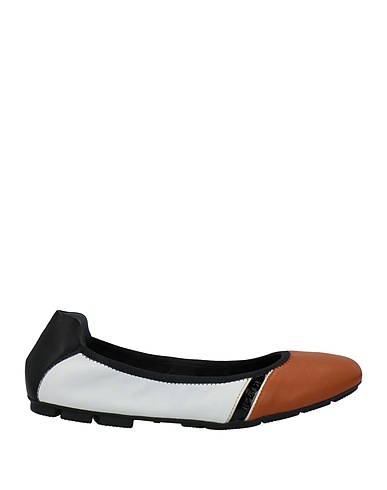 HOGAN Ballet flats Tan Leather