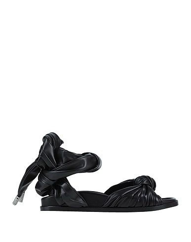 ALEXANDRE VAUTHIER Sandals Black Soft Leather
