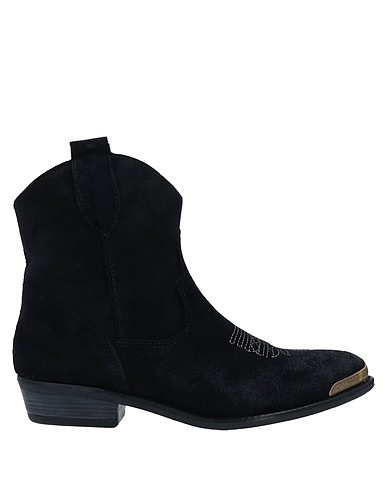 GENEVE Ankle boot Black Leather