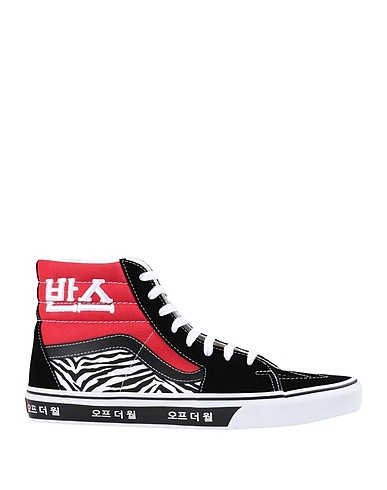 VANS Sneakers UA SK8-Hi
 Nero Pelle, Fibre tessili