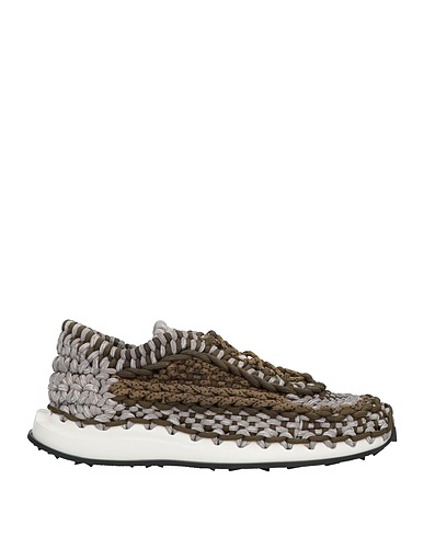 VALENTINO GARAVANI Sneakers Militärgrün Gewebefasern