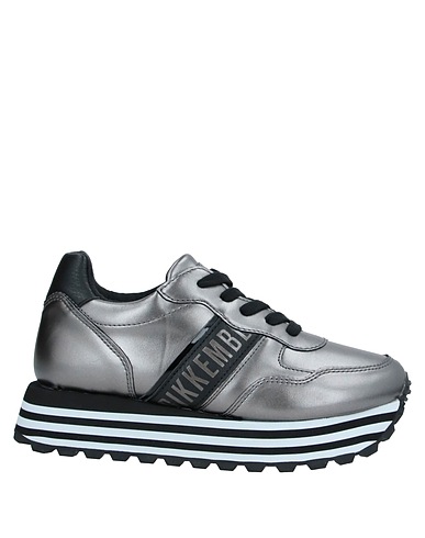 BIKKEMBERGS Sneakers Grey Textile fibres