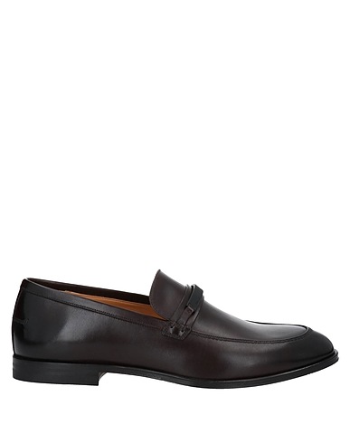 BALLY Loafers Dark brown Calfskin